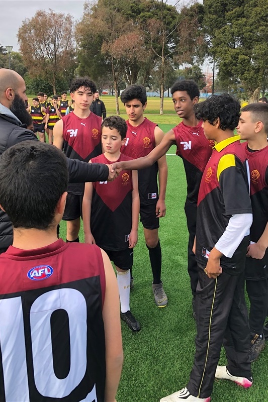 Year 7 & 8 Boys: AFL Bachar Houli Cup